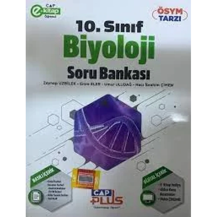 ÇAP 10.SINIF BİYOLOJİ SORU BANKASI ANADOLU PLUS