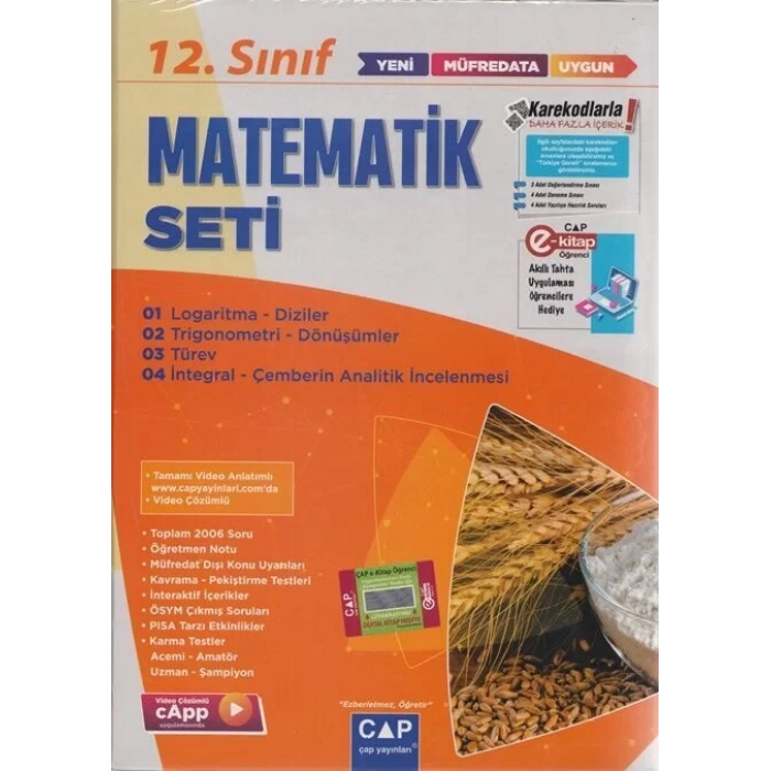 ÇAP 12.SINIF MATEMATİK SET ANADOLU