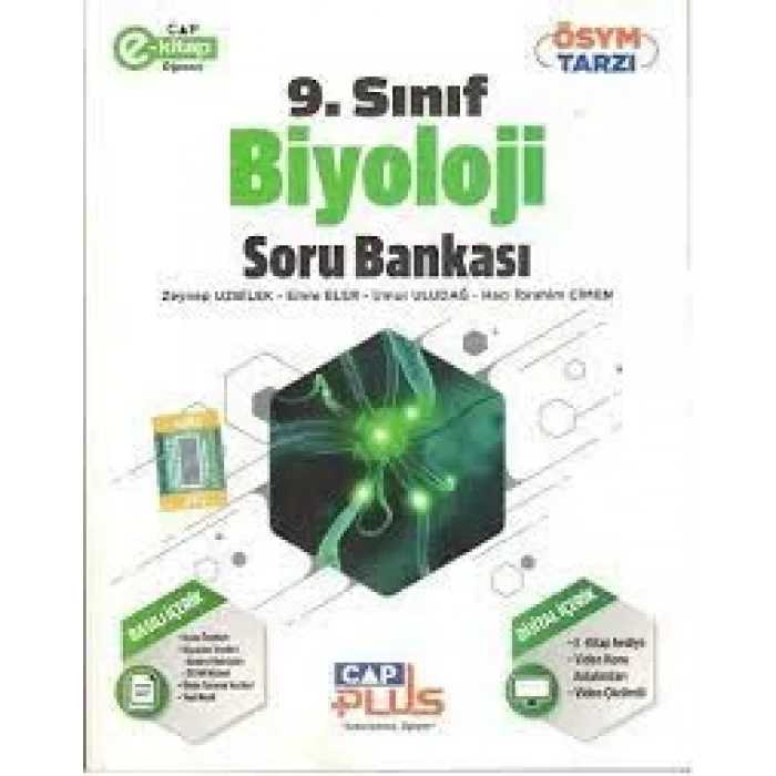 ÇAP 9.SINIF BİYOLOJİ SORU BANKASI ANADOLU PLUS