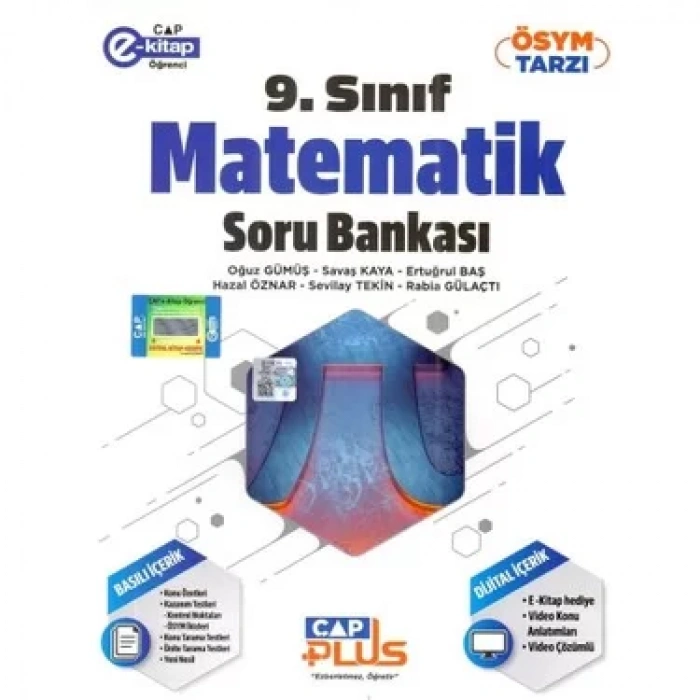 ÇAP 9.SINIF MATEMATİK SORU BANKASI ANADOLU PLUS