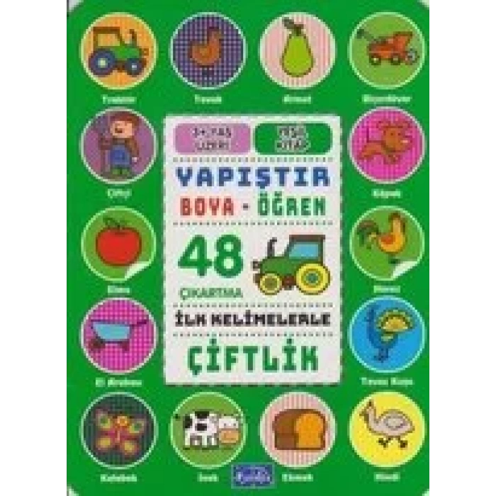 ÇİFTLİK YAPIŞTIR BOYA ÖĞREN - PARILTI