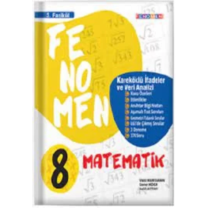 FENOMEN 8 MATEMATİK 3.FASİKÜL
