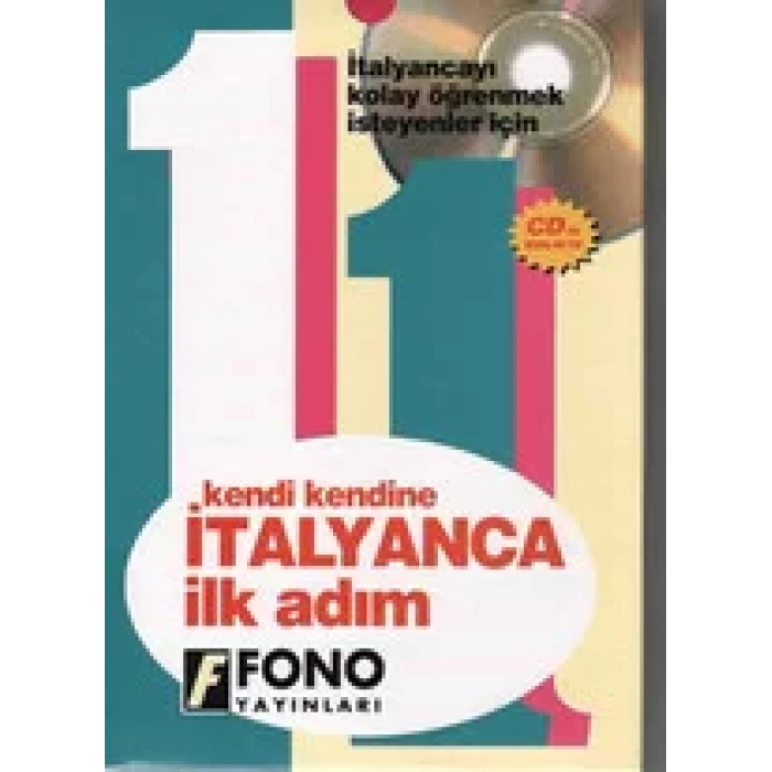 FONO İTALYANCA İLK ADIM 1 CDLİ