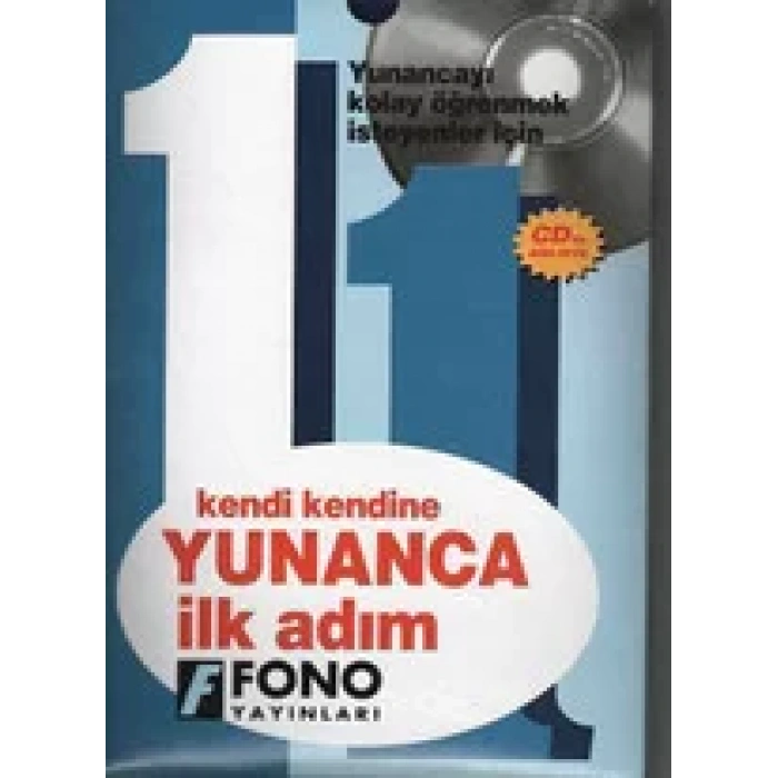 FONO YUNANCA İLK ADIM 1 CDLİ