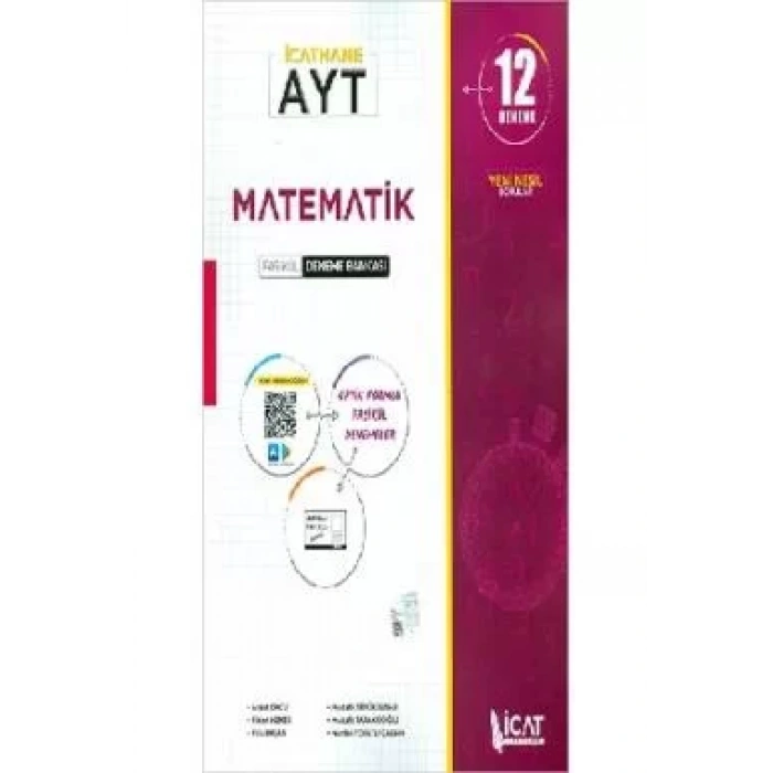 İCAT 12Lİ AYT MATEMATİK DENEME BANKASI