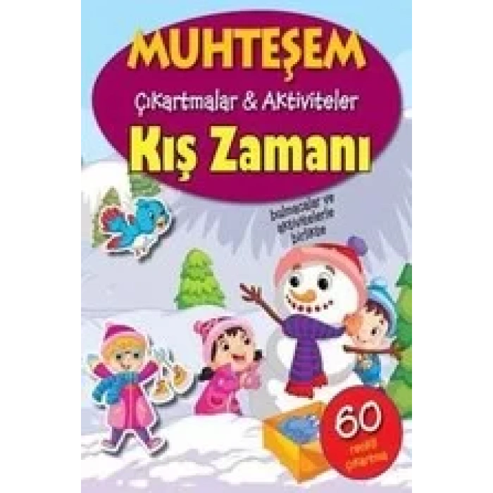 KIŞ ZAMANI MUHTEŞEM ÇIKARTMALAR - PARILTI