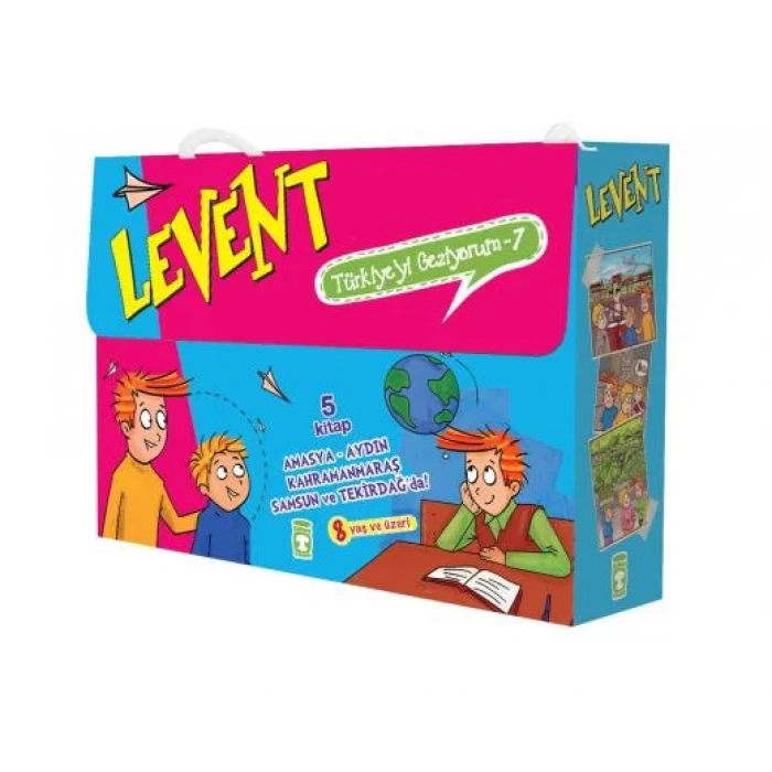 LEVENT TÜRKİYEYİ GEZİYORUM 7 SET (10 KİTAP) - TİMAŞ