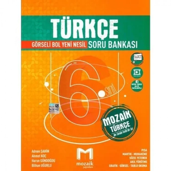 MOZAİK 6.SINIF TÜRKÇE SORU BANKASI