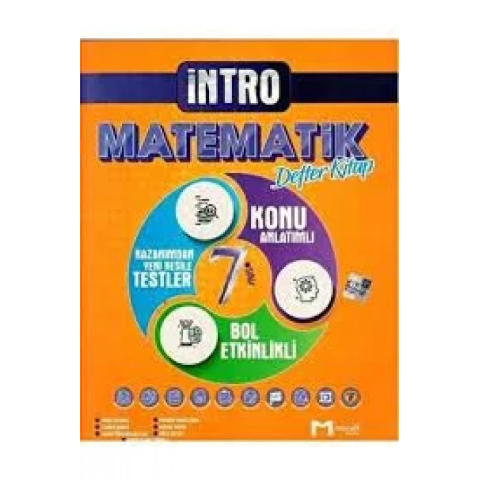 MOZAİK 7.SINIF İNTRO DEFTER MATEMATİK  SORU BANKASI
