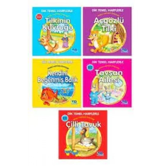 NEŞELİ HAYVAN ÖYKÜLERİ (5 KİTAP) - BİZİM KUPA