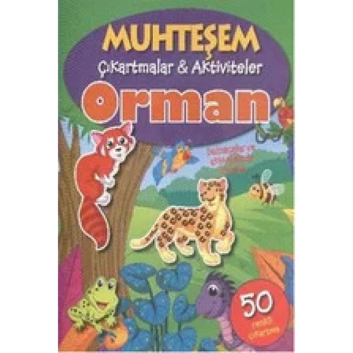 ORMAN MUHTEŞEM ÇIKARTMALAR - PARILTI