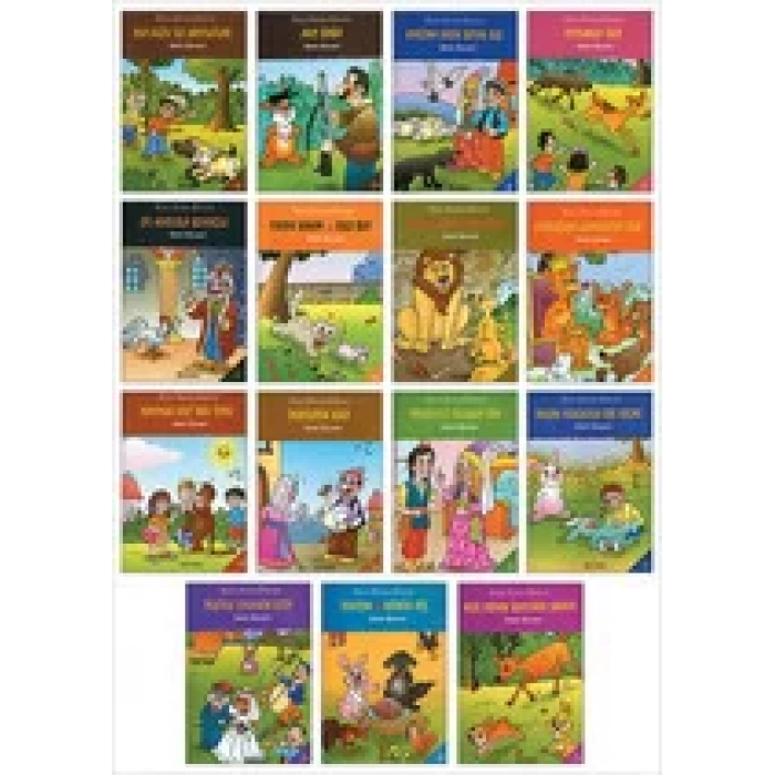 ÖZYÜREK NEŞELİ HAYVAN ÖYKÜLERİ (15 KİTAP)