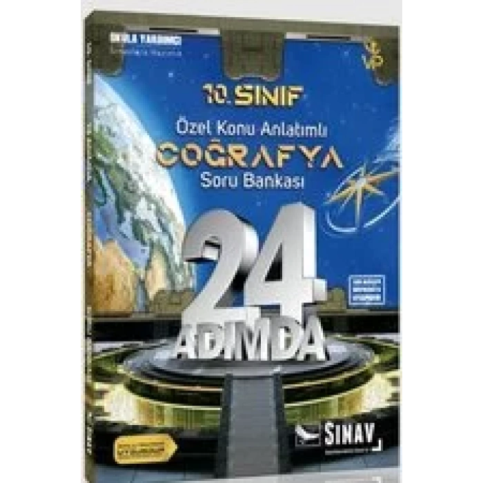 SINAV 10.SINIF COĞRAFYA 24 ADIMDA SORU BANKASI