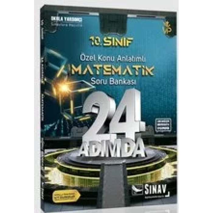 SINAV 10.SINIF MATEMATİK 24 ADIMDA SORU BANKASI