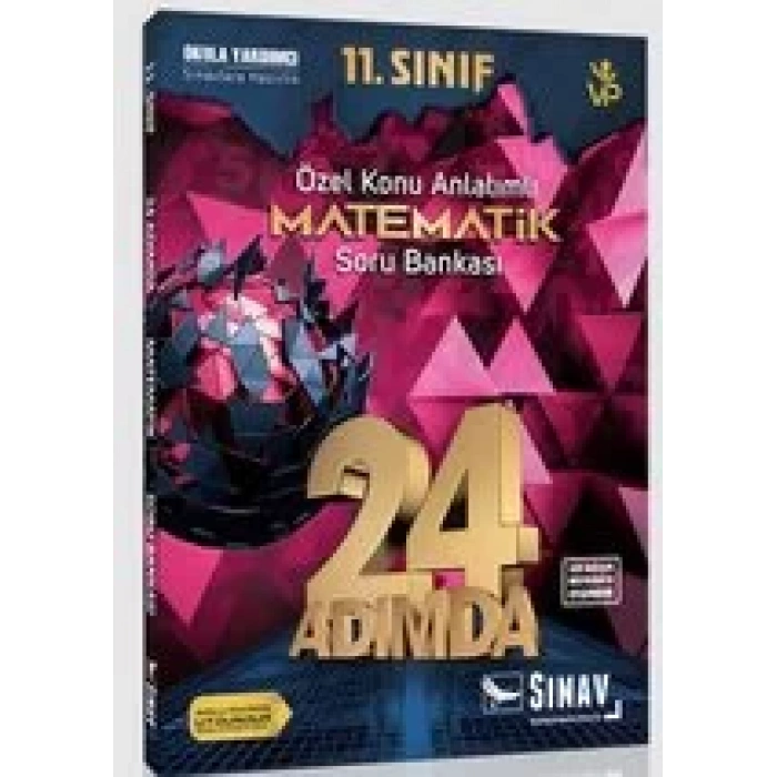 SINAV 11.SINIF MATEMATİK 24 ADIMDA SORU BANKASI