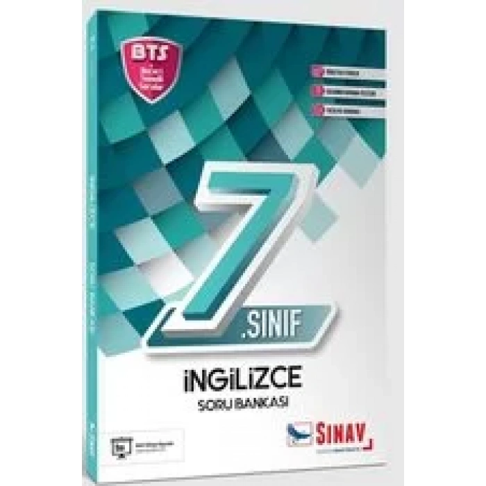 SINAV 7.SINIF İNGİLİZCE SORU BANKASI BTS
