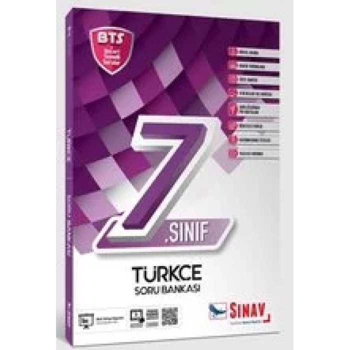 SINAV 7.SINIF TÜRKÇE SORU BANKASI BTS