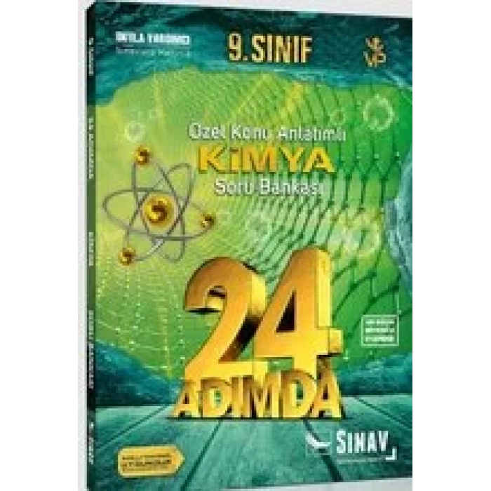 SINAV 9.SINIF KİMYA 24 ADIMDA SORU BANKASI