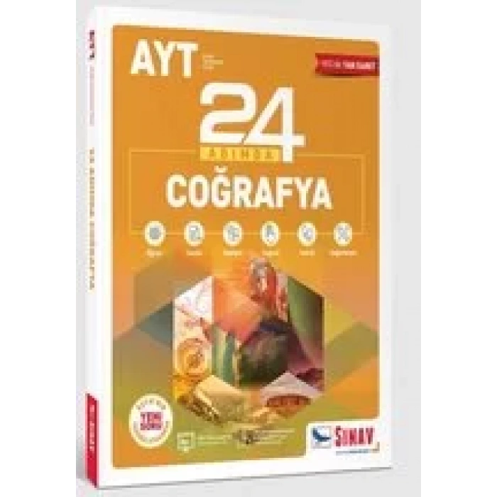 SINAV AYT COĞRAFYA 24 ADIMDA KONU ANLATIMLI SORU