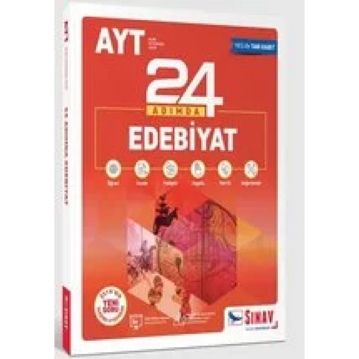 SINAV AYT EDEBİYAT 24 ADIMDA KONU ANLATIMLI SORU
