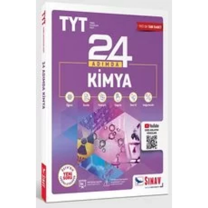 SINAV TYT KİMYA 24 ADIMDA KONU ANLATIMLI SORU