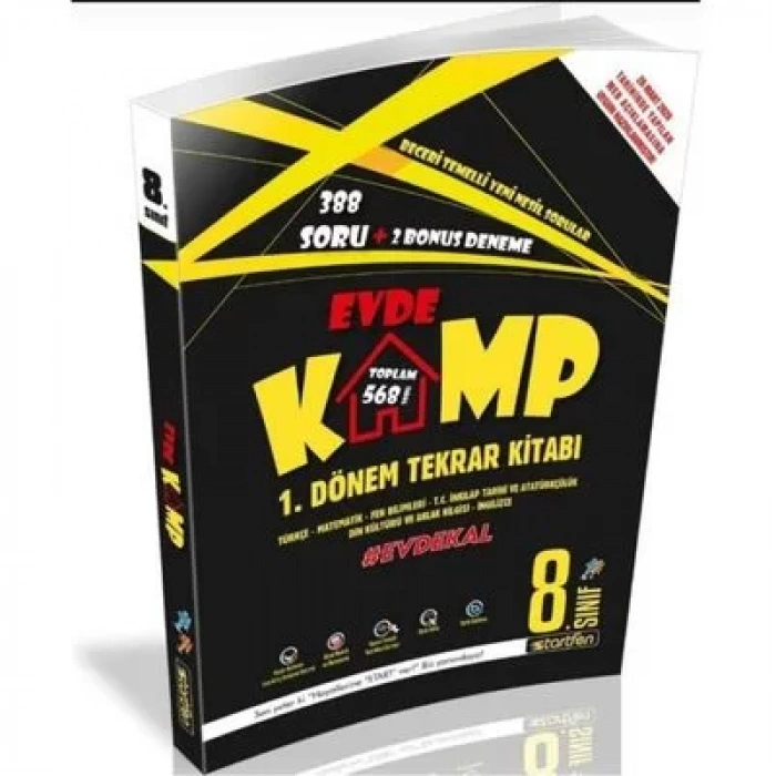 STARTFEN 8.SINIF 1.DÖNEM KAMP TEKRAR KİTABI