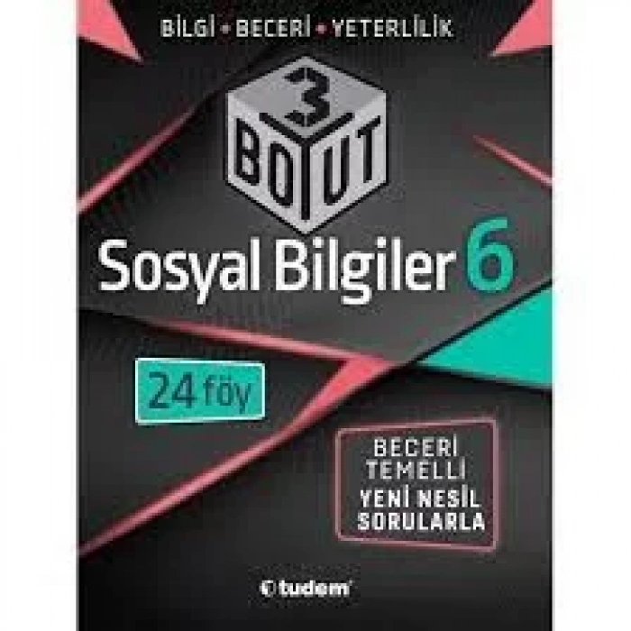 TUDEM 6.SINIF 3D SOSYAL BİLGİLER KONU ANLATIMLI