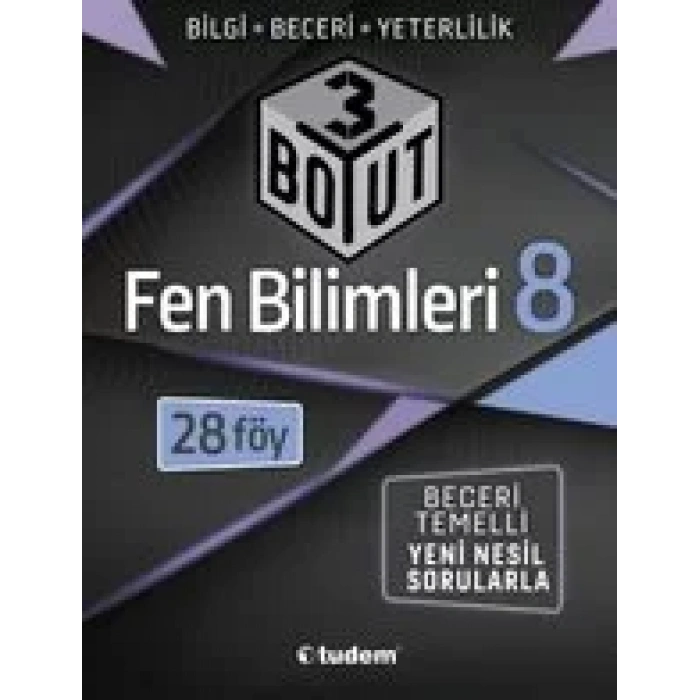 TUDEM 8.SINIF 3D FEN BİLİMLERİ KONU ANLATILI