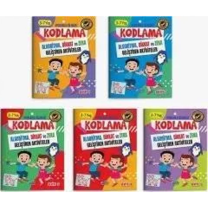 VIP OSCAR OYUNLARLA EĞLENCELİ KODLAMA 5 KİTAP