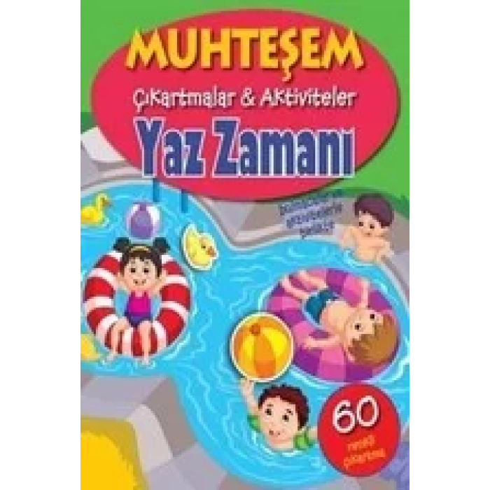 YAZ ZAMANI MUHTEŞEM ÇIKARTMALAR - PARILTI