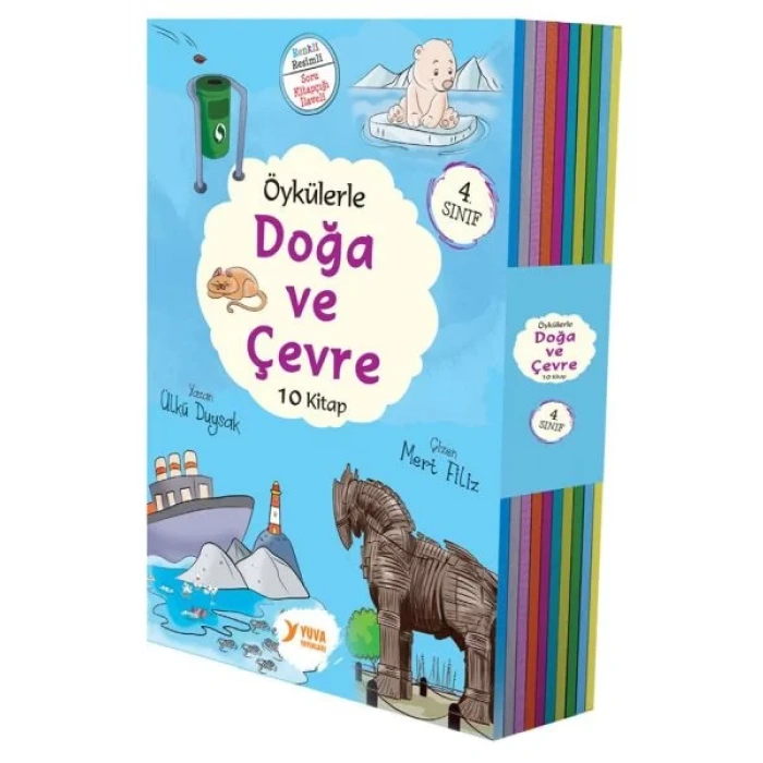 YUVA 4.SINIF DOĞA VE ÇEVRE (10 KİTAP)