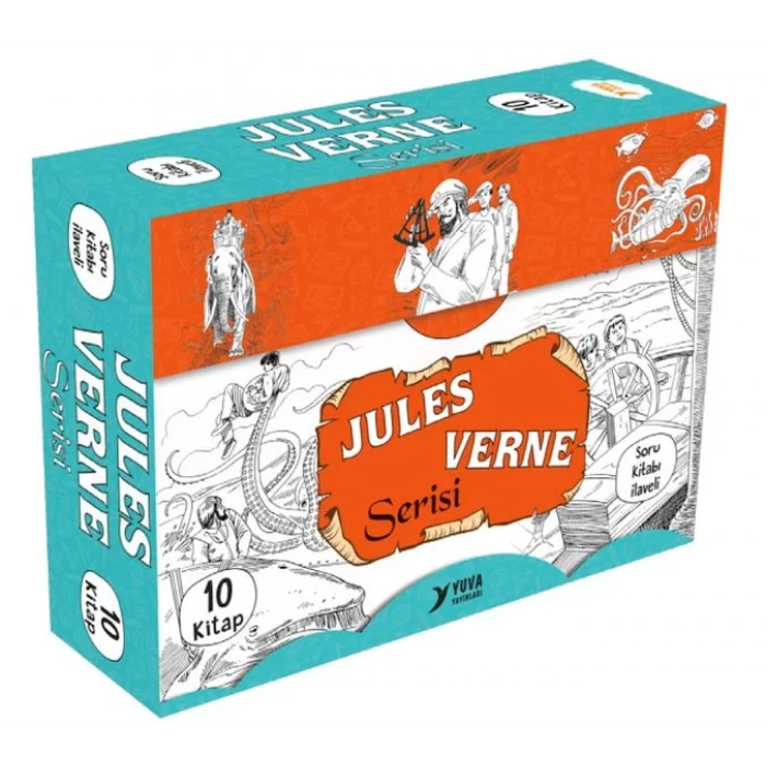 YUVA JULES VERNE SERİSİ 10 KİTAP