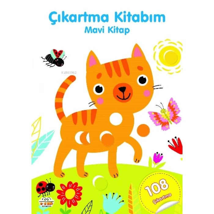 0-6 YAŞ ÇIKARTMA KİTABIM MAVİ