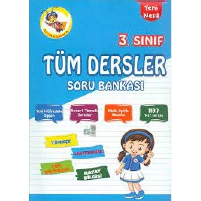 ATOM KARINCA 3.SINIF TÜM DERSLER SORU BANKASI