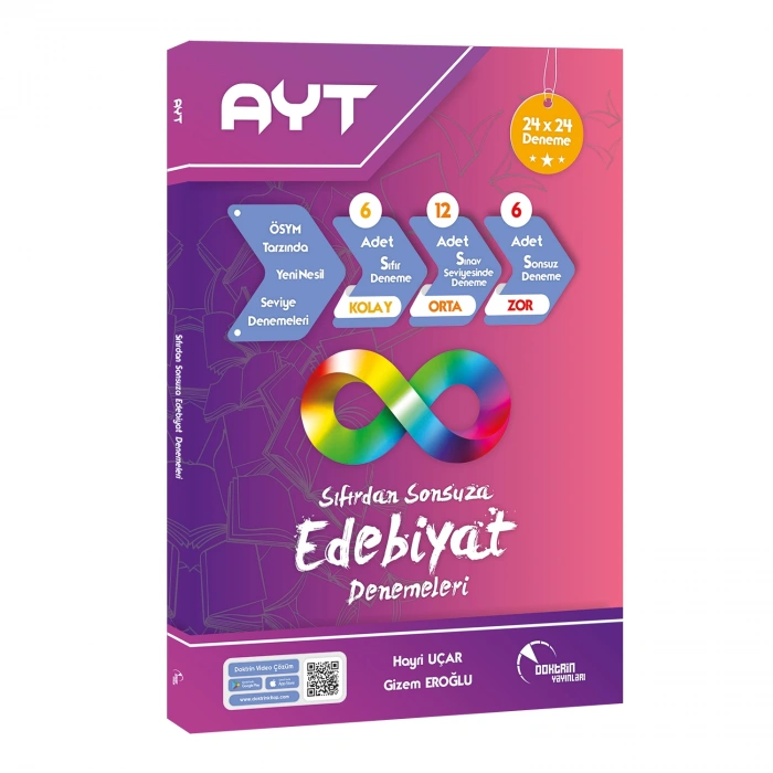 DOKTRİN AYT EDEBİYAT 24X24 DENEME SINAVI