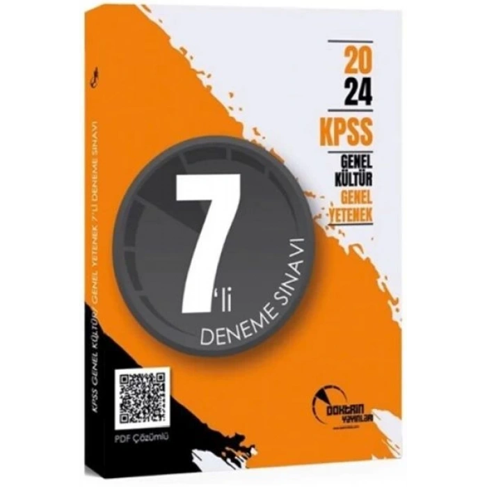 DOKTRİN KPSS 2024 GENEL KÜLTÜR GENEL YETENEK 7 DENEME