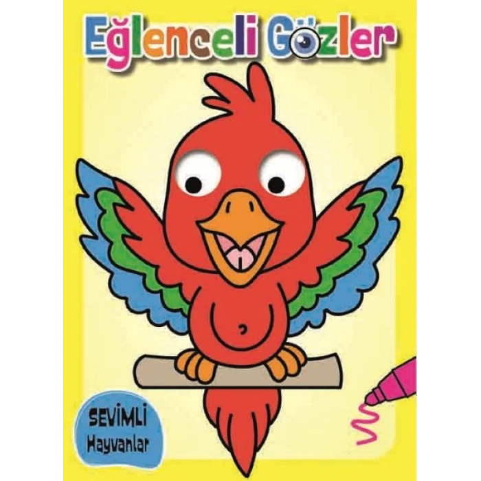 EĞLENCELİ GÖZLER - SEVİMLİ HAYVANLAR - 0-6 YAŞ YAYINLARI