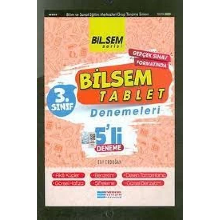 EVRENSEL 3.SINIF BİLSEM TABLET 5 Lİ DENEME