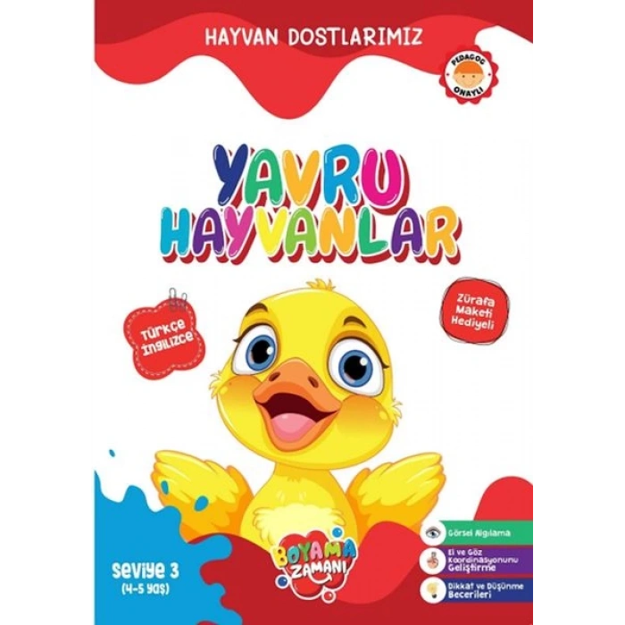 Hayvan Dostlarımız Yavru Hayvanlar - Seviye 3 (4-5 Yaş) - KOLONİ