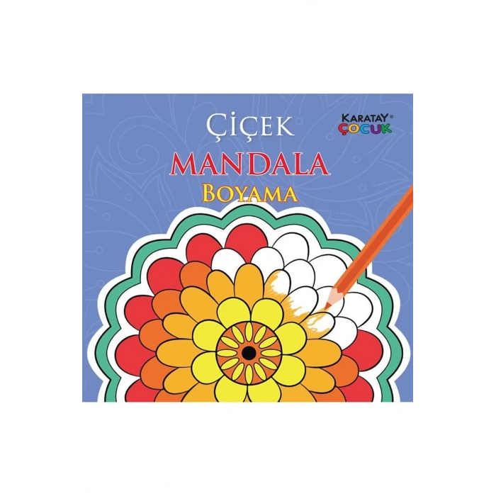 KARATAY ÇİÇEK MANDALA BOYAMA
