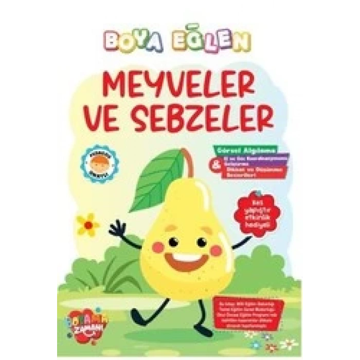 KOLONİ Boya Eğlen - Meyveler ve Sebzeler