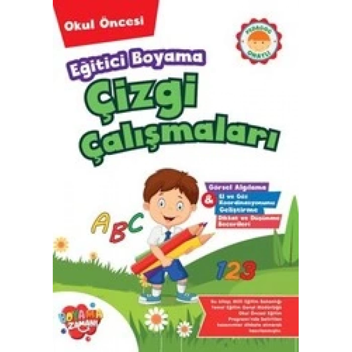 KOLONİ Eğitici Boyama Çizgi Çalışmaları