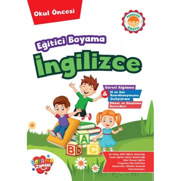 KOLONİ Eğitici Boyama İngilizce