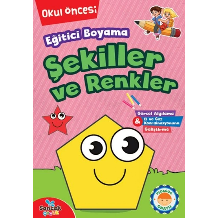KOLONİ Eğitici Boyama - Renkler ve Şekiller