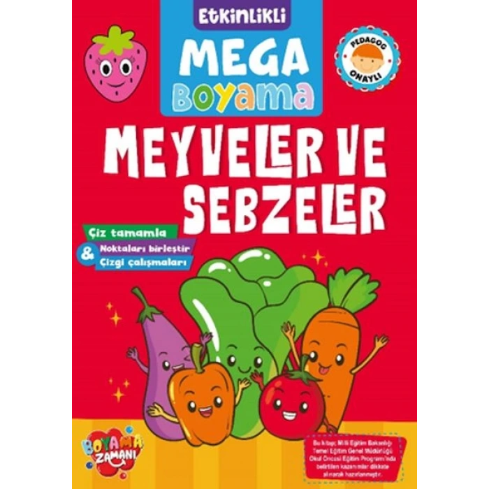KOLONİ Etkinlikli Mega Boyama – Meyveler ve Sebzeler