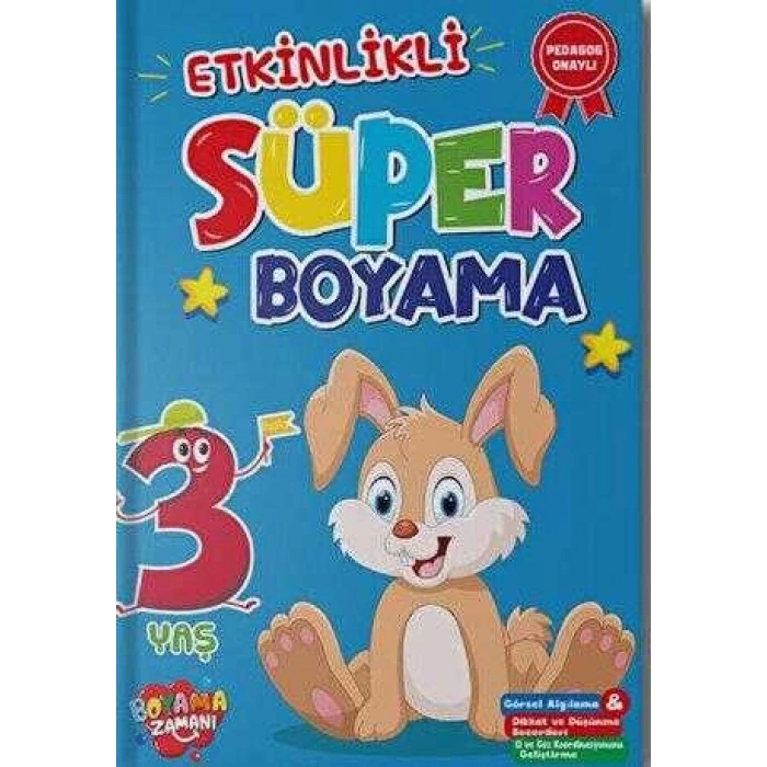 KOLONİ Etkinlikli Süper Boyama 3 Yaş