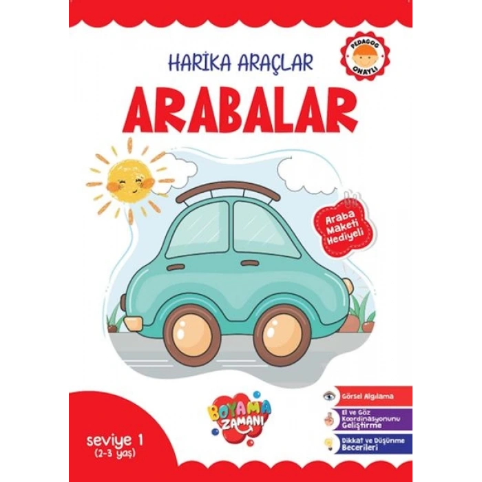 KOLONİ Harika Araçlar – Arabalar Seviye 1 2 3 Yaş