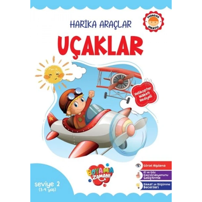 KOLONİ Harika Araçlar – Uçaklar Seviye 2 3 4 Yaş