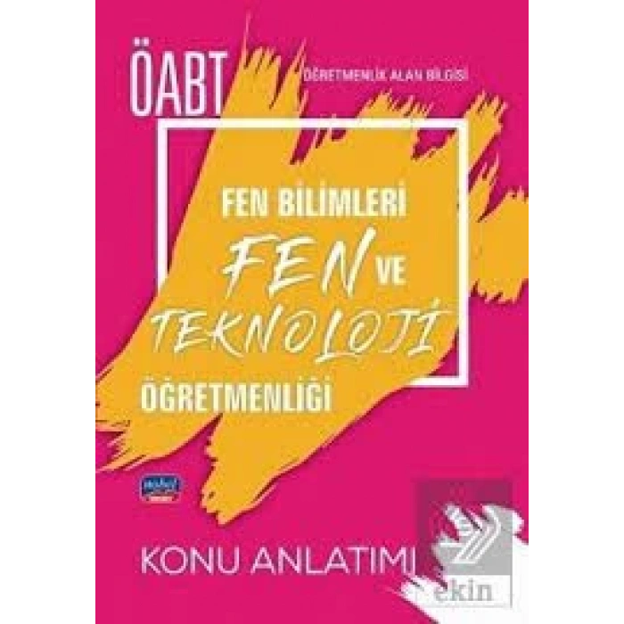 NOBEL ÖABT FEN BİLİMLERİ FEN VE TEKNOLOJİ ÖĞR. KONU