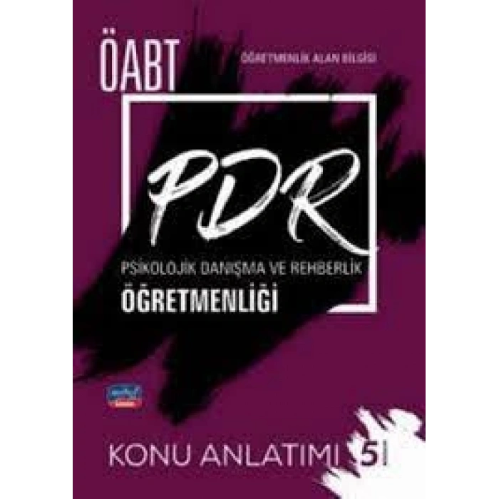 NOBEL ÖABT PDR ÖĞR. KONU ANLATIM